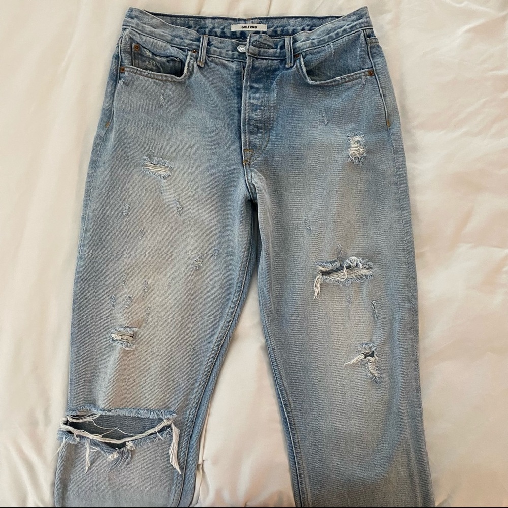 Girlfriend Karolina jeans GRLFRND denim straight leg